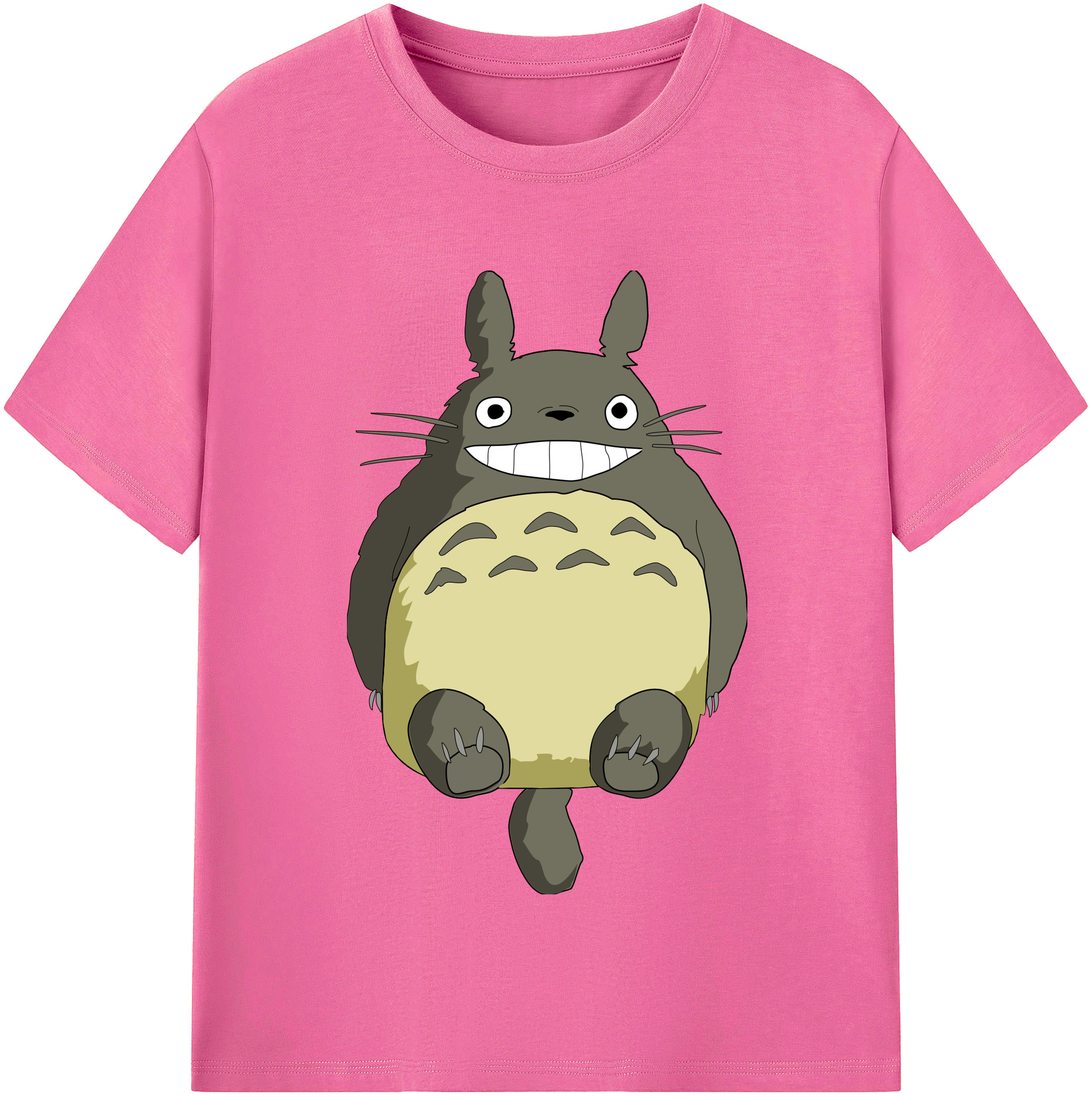 （画像用） となりのトトロ 草壁メイ 草壁サツキ My Neighbor Totoro Satsuki Kusakabe Mei Kusakabe レディースカジュアルプリントTシャツ（綿100％）